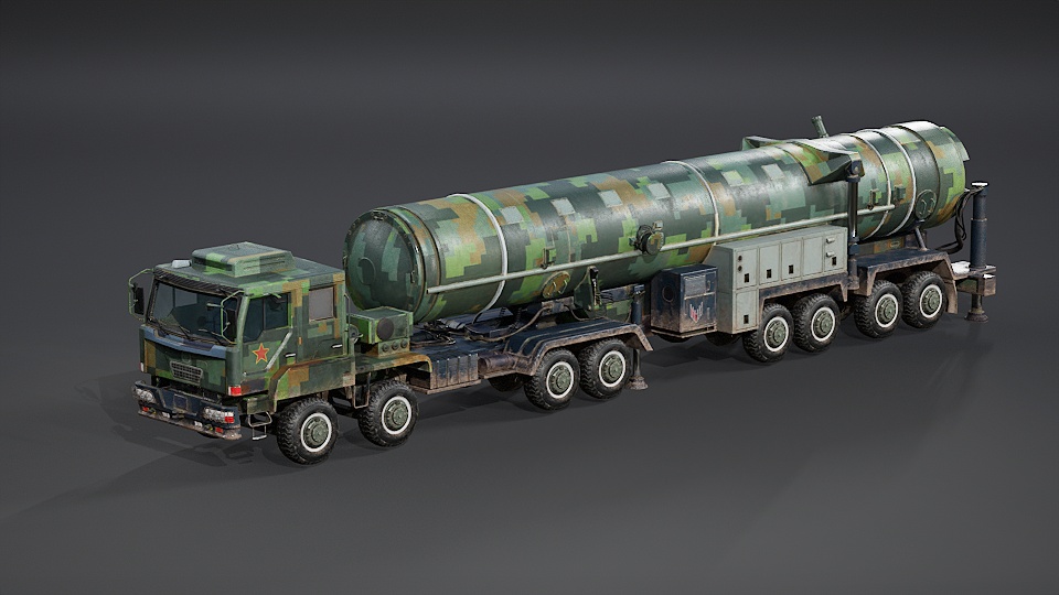 DF-31导弹车